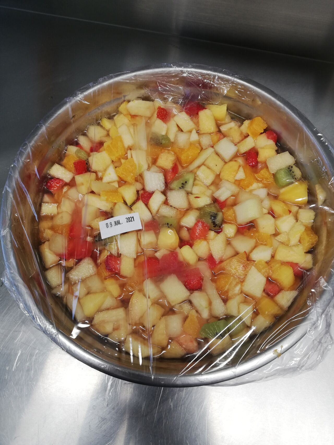 Salade de fruits maison. 😋