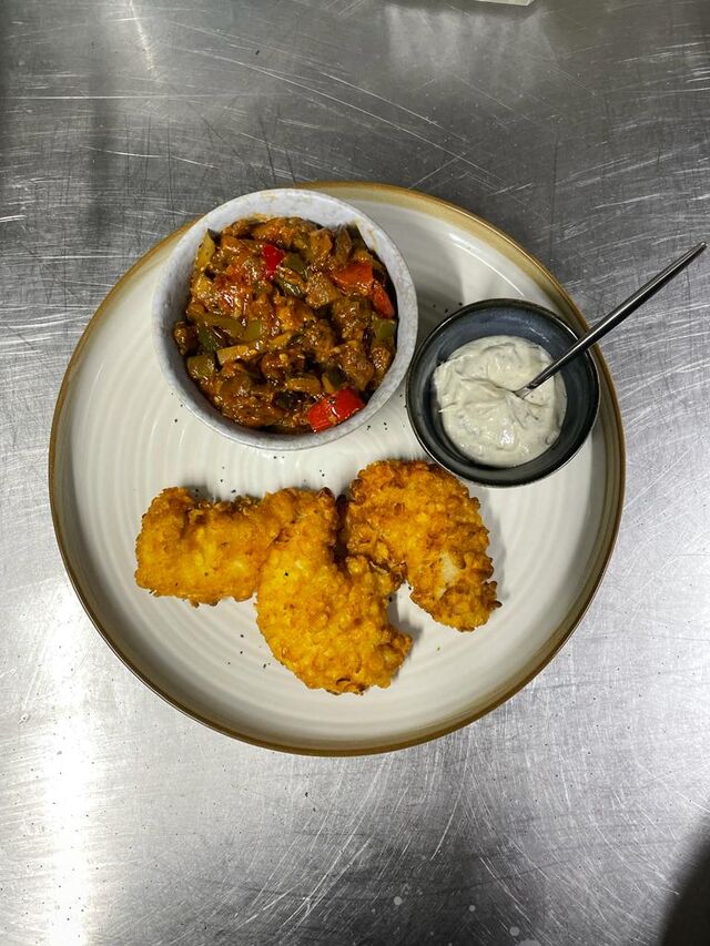 Aiguillettes de poulet corn flakes