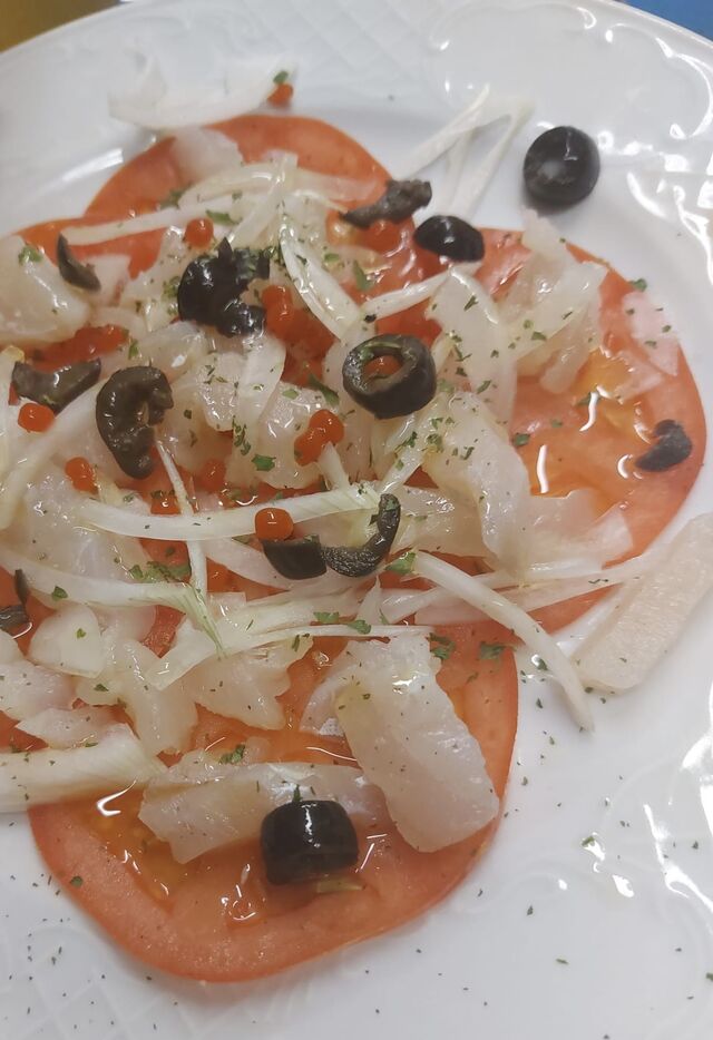 Carpaccio de tonyina