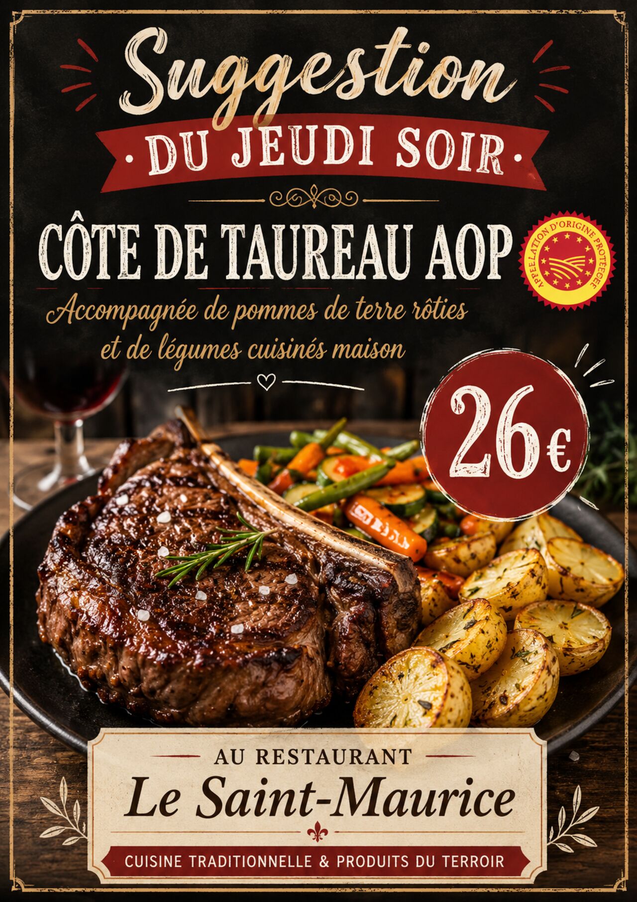 Suggestion du jeudi soir