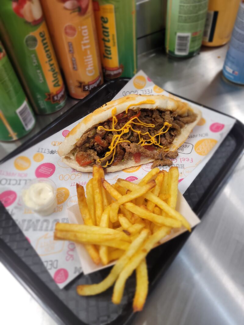 pain mexicain lamelles de boeuf