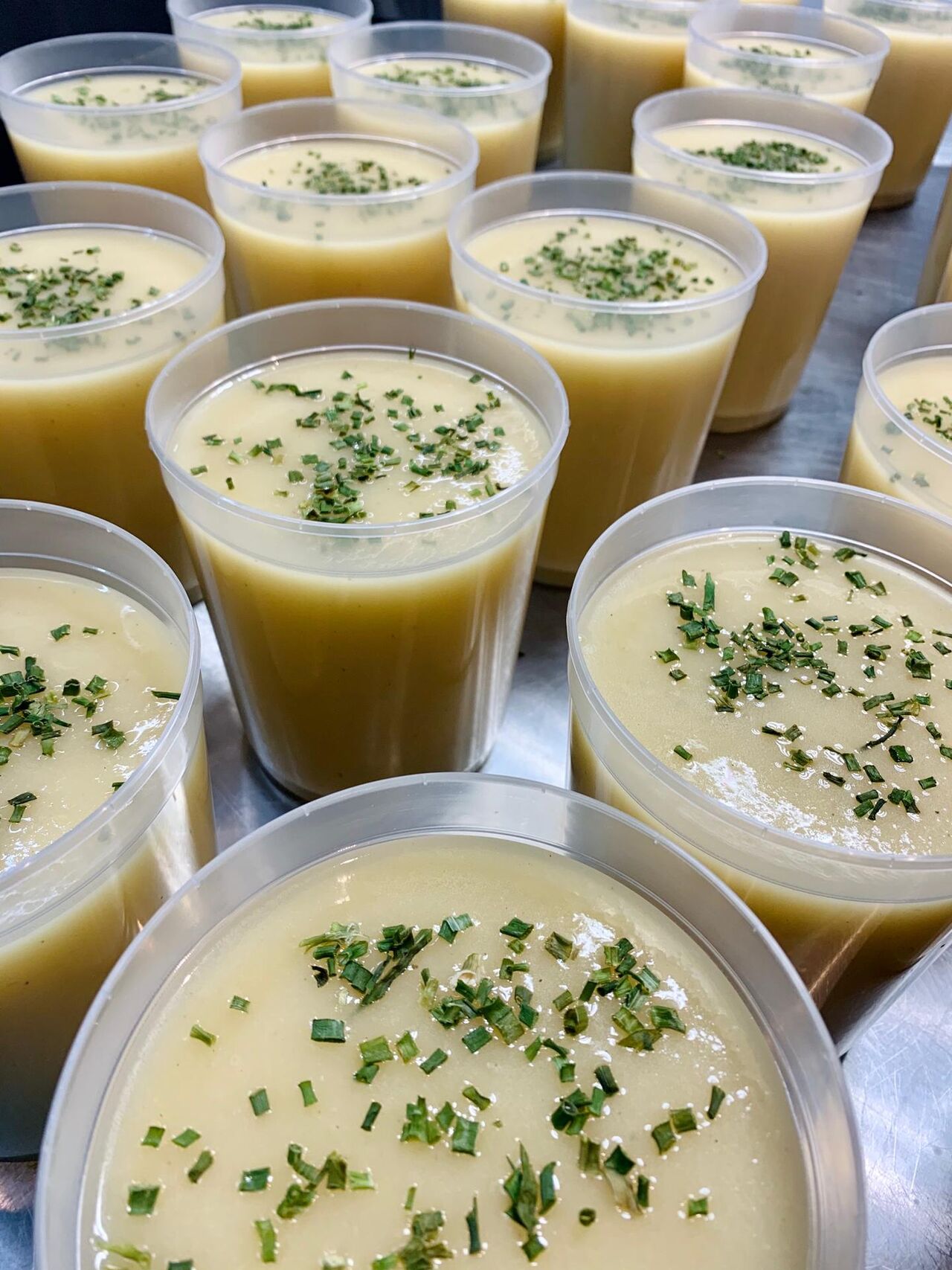 Bloemkoolsoep met bieslook