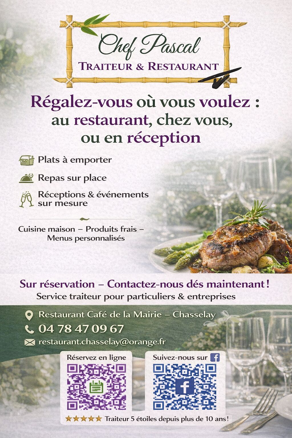 Événements ❗ Appeler nous