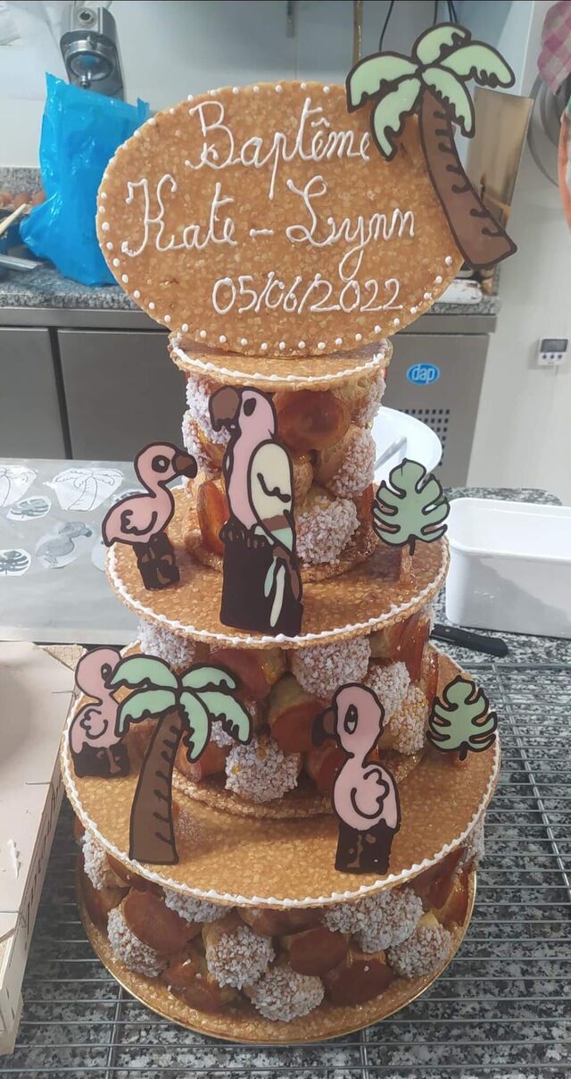 Pièce Montée Tropical