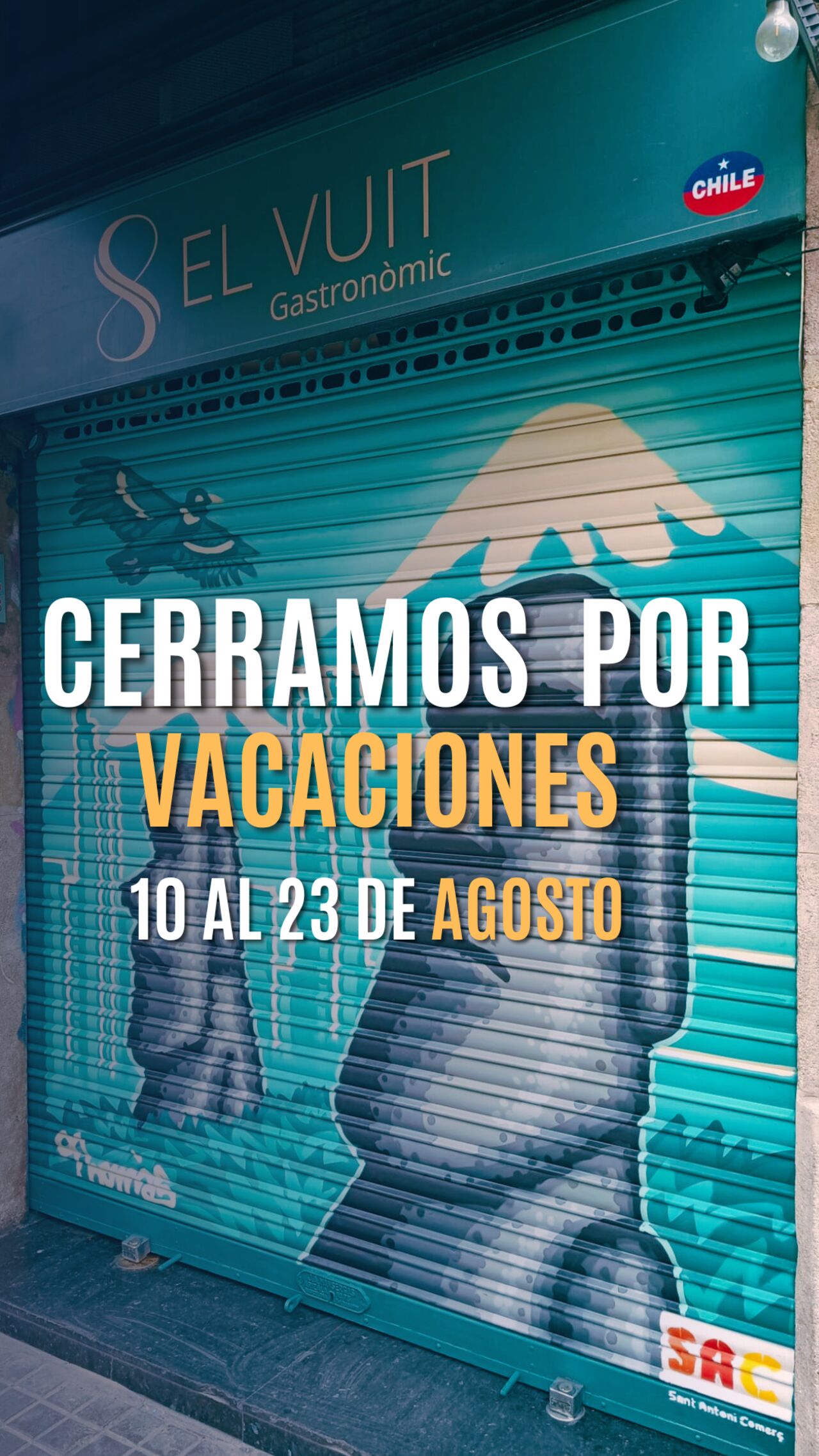 ¡Nos vamos de vacaciones!