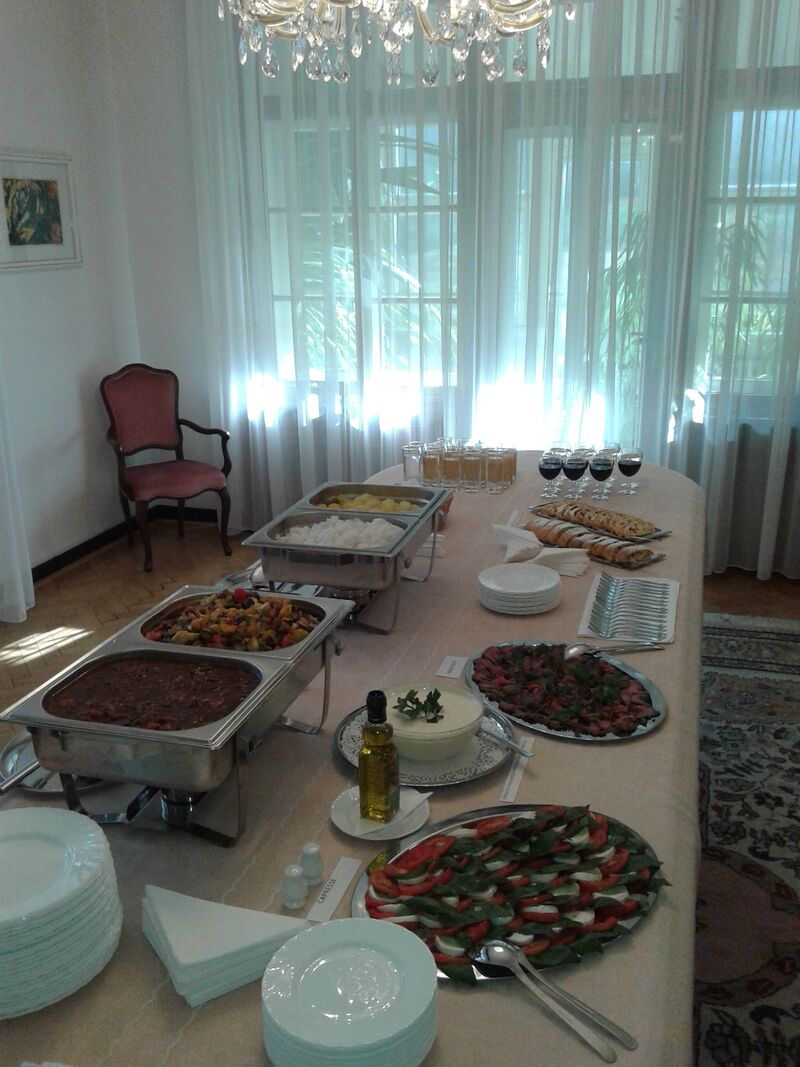 Ukázka z našich cateringových služeb.