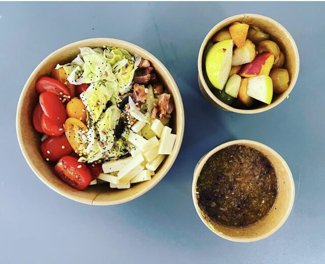 Smoothie booster
Salade campagnarde
Salade de fruits frais