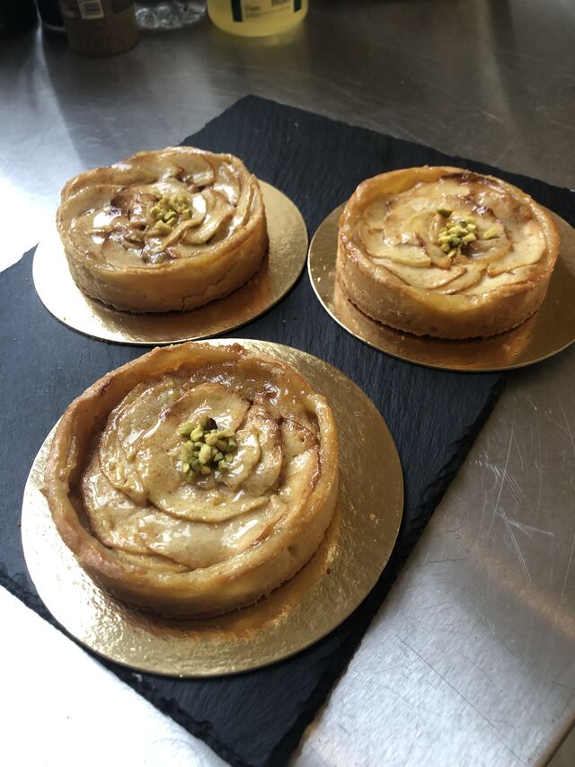 Tartelette aux pommes 3 euros 