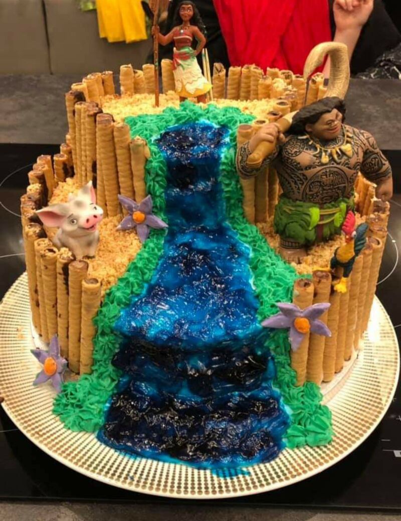 Cake design sur le thème VAIANA