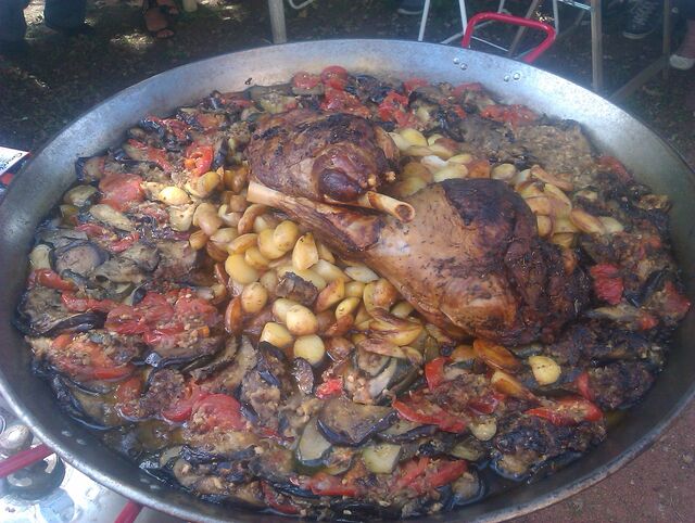 Gigot d'Agneau aux Légumes