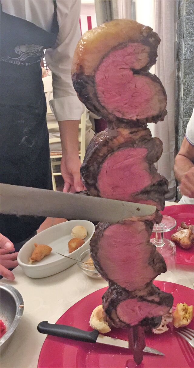Picanha allo spiedo...