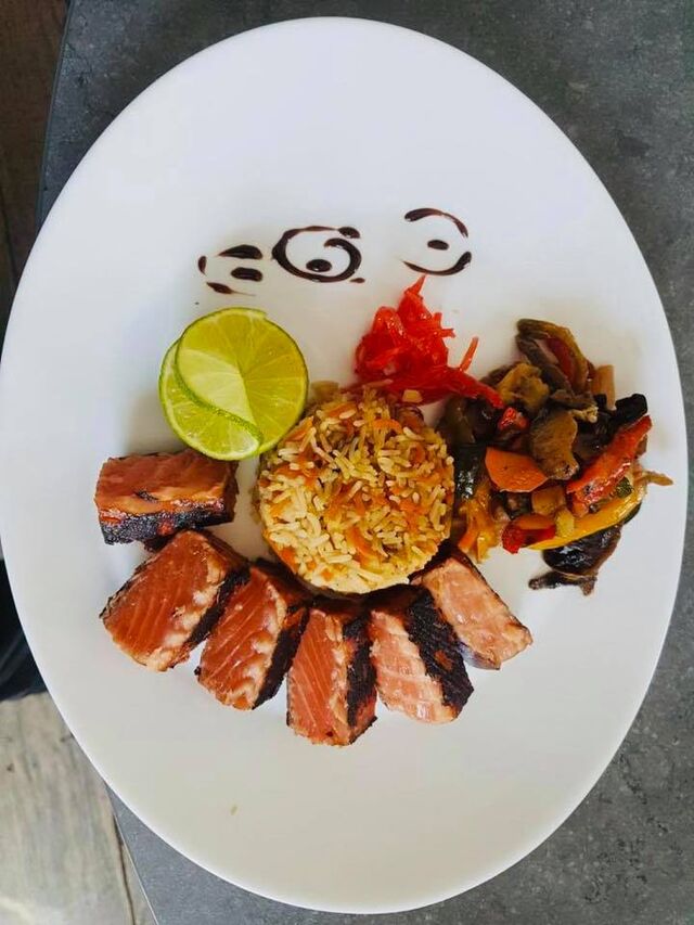 Exemple de suggestion, un Tataki de saumon au prix de 15.90€