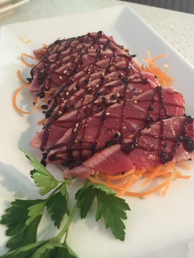 Tonno scottato alla piastra