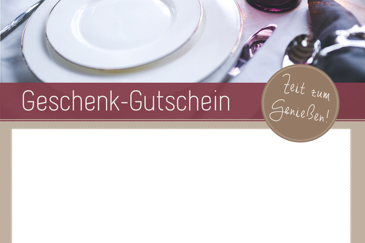 Gutscheine schenken macht Freude