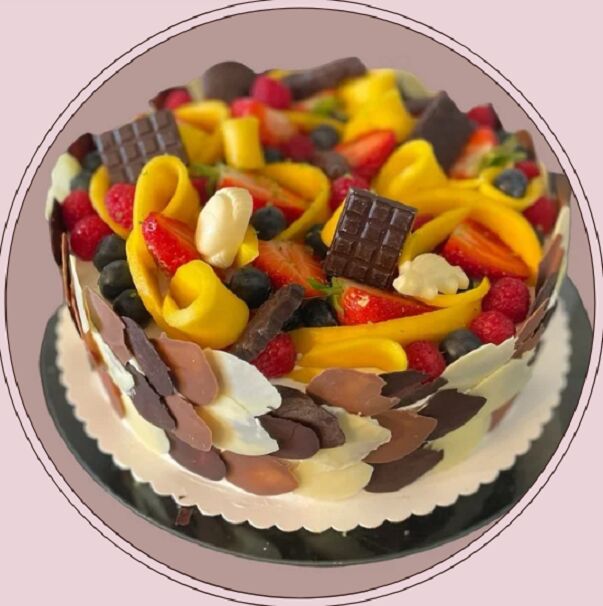 Gâteau multifruits