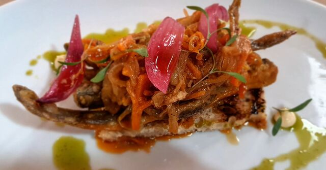 Escabeche de Enguias do Rio