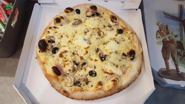 Pizza reine blanche