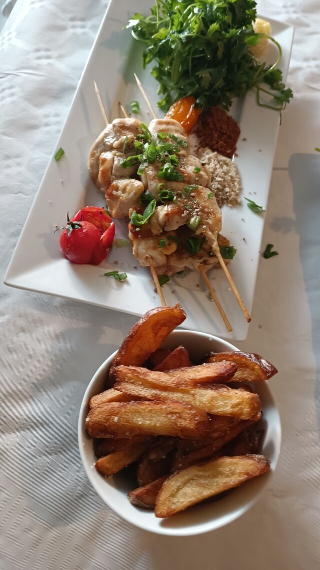 Brochettes de poulet