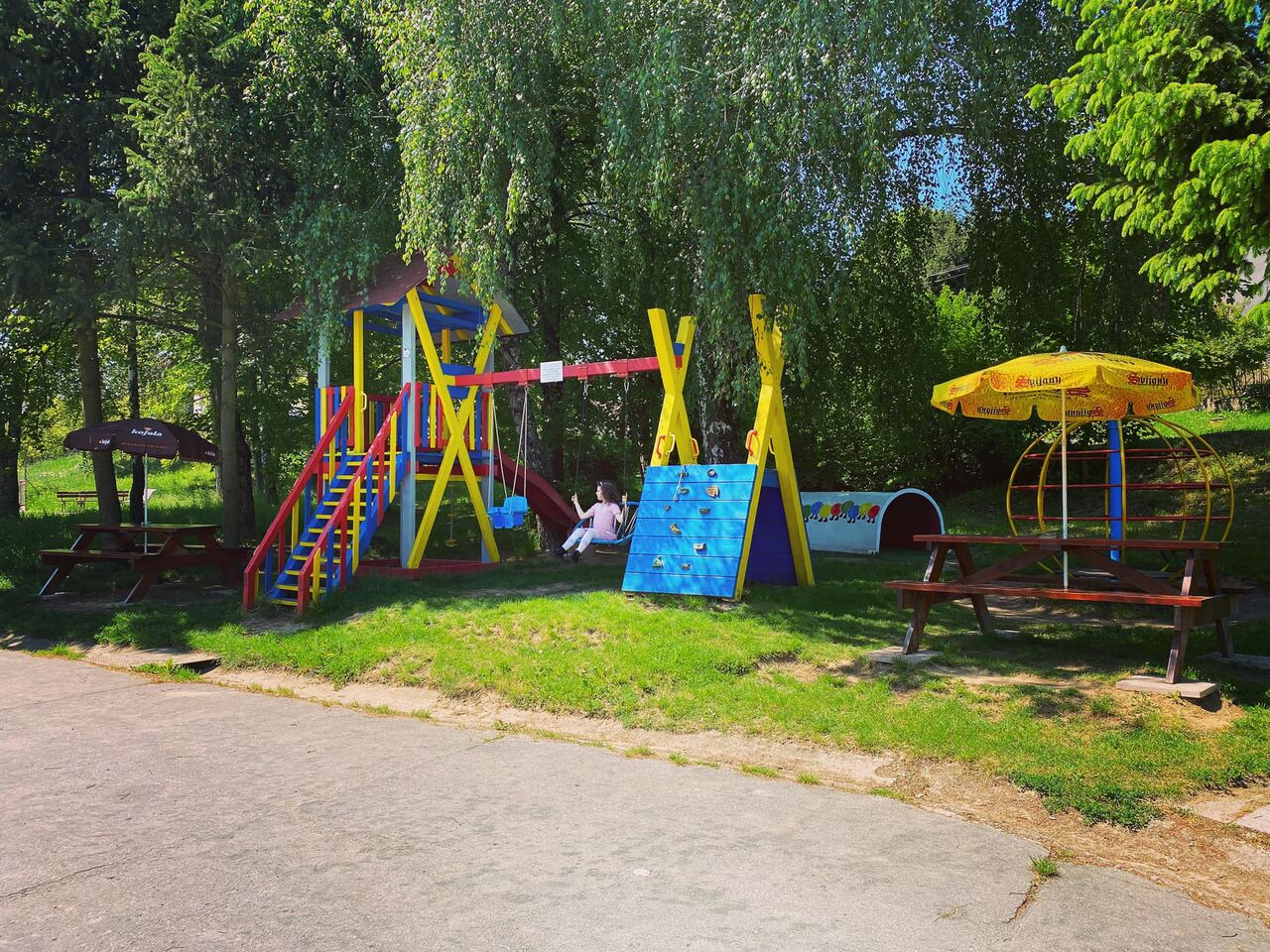 Naše vonkajšie ihrisko.