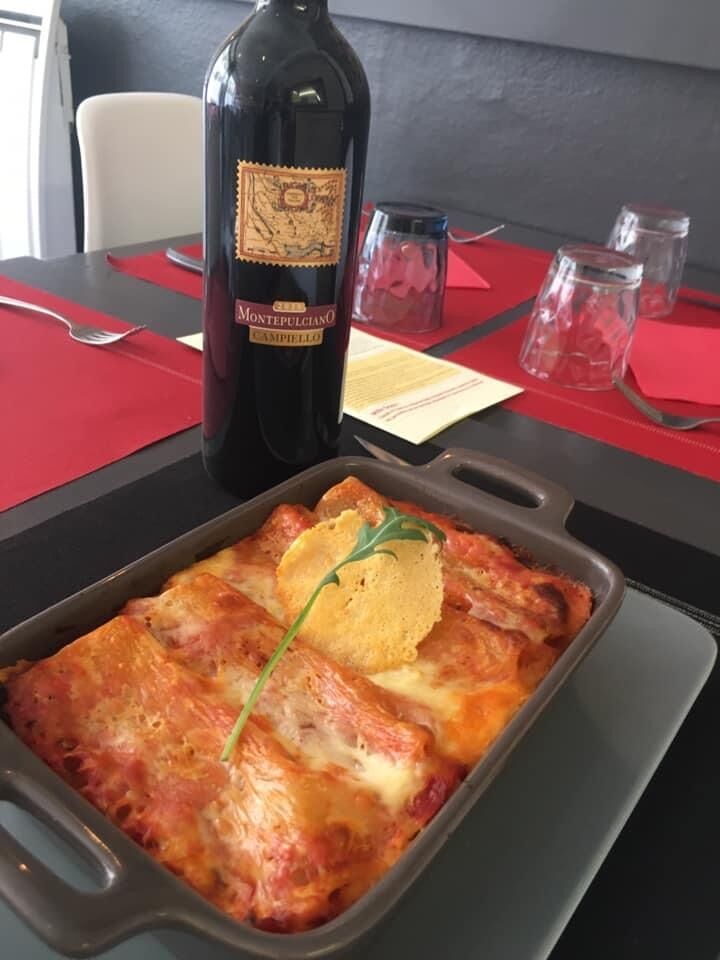 Cannelloni bolognaise gratinés à l’Asiagio