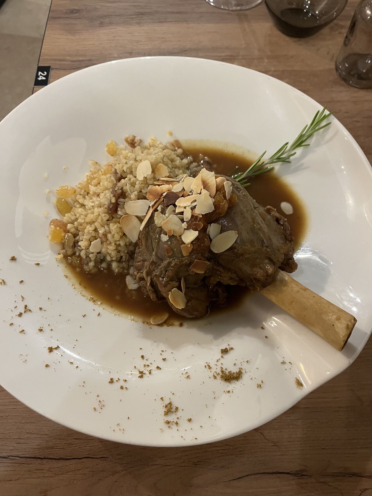 Souris d'agneau confite 