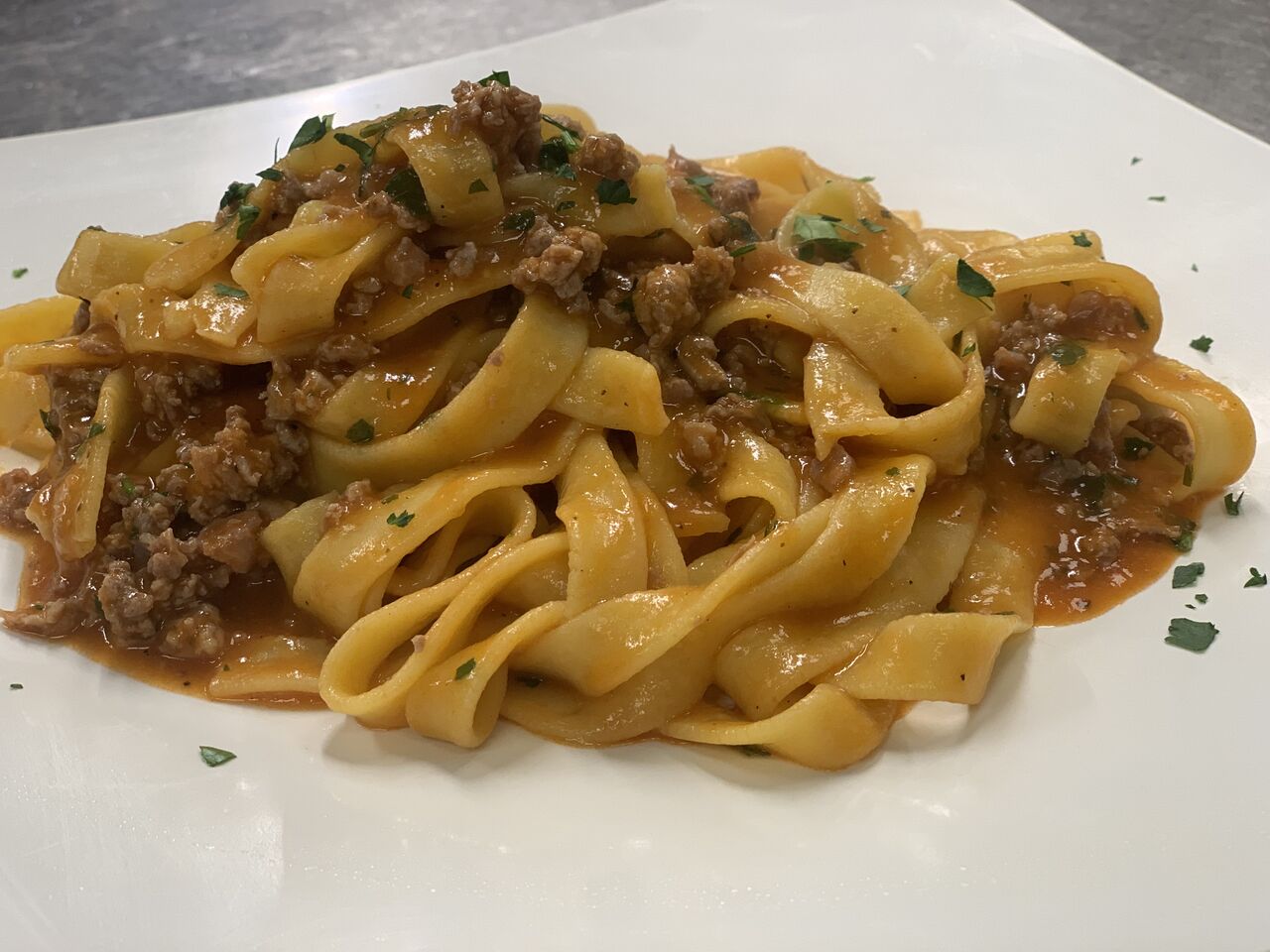 Tagliatelle al ragù 