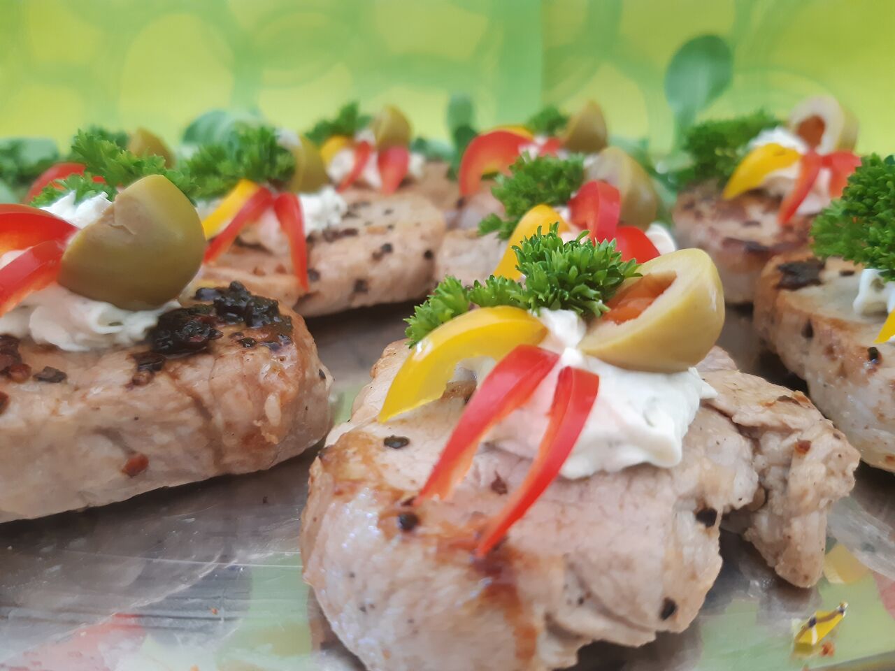 Finger-Food Schweinemedailon