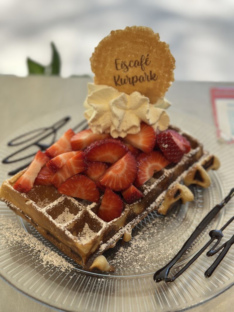 Erdbeer Waffel