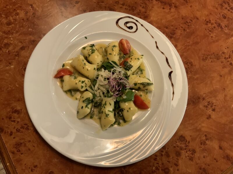 Gnocchi gefüllt mit Ricotta & Spinat