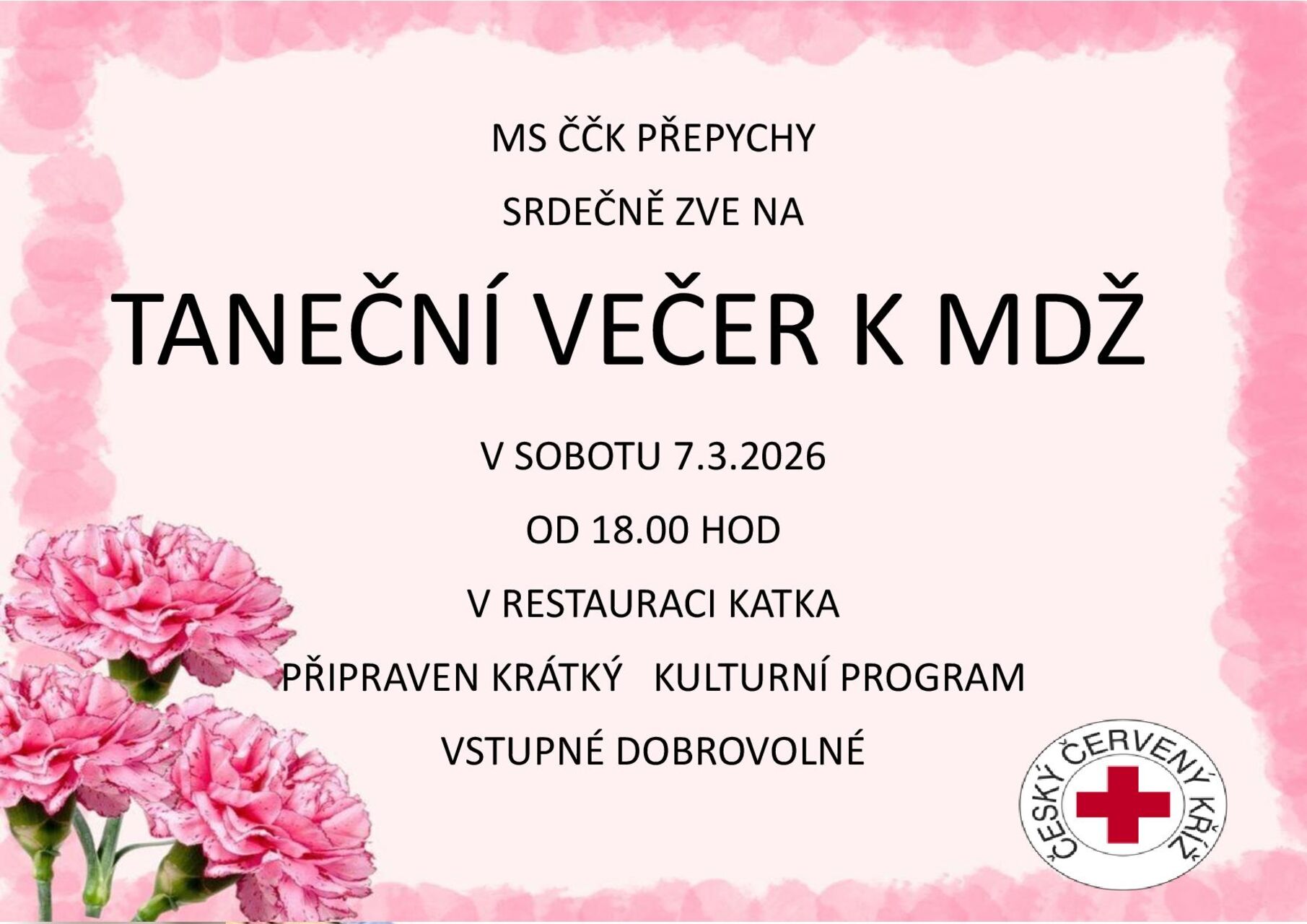 TANEČNÍ VEČER K MDŽ