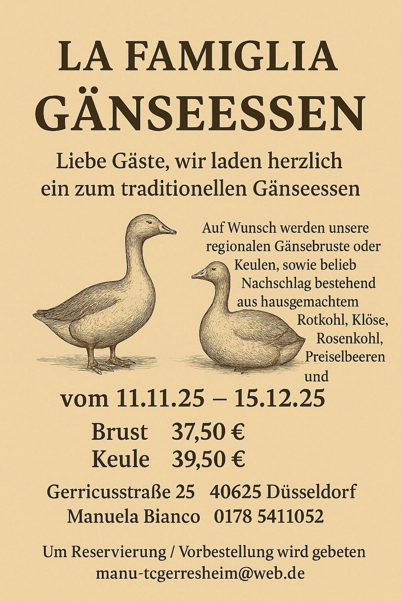 Gänseessen