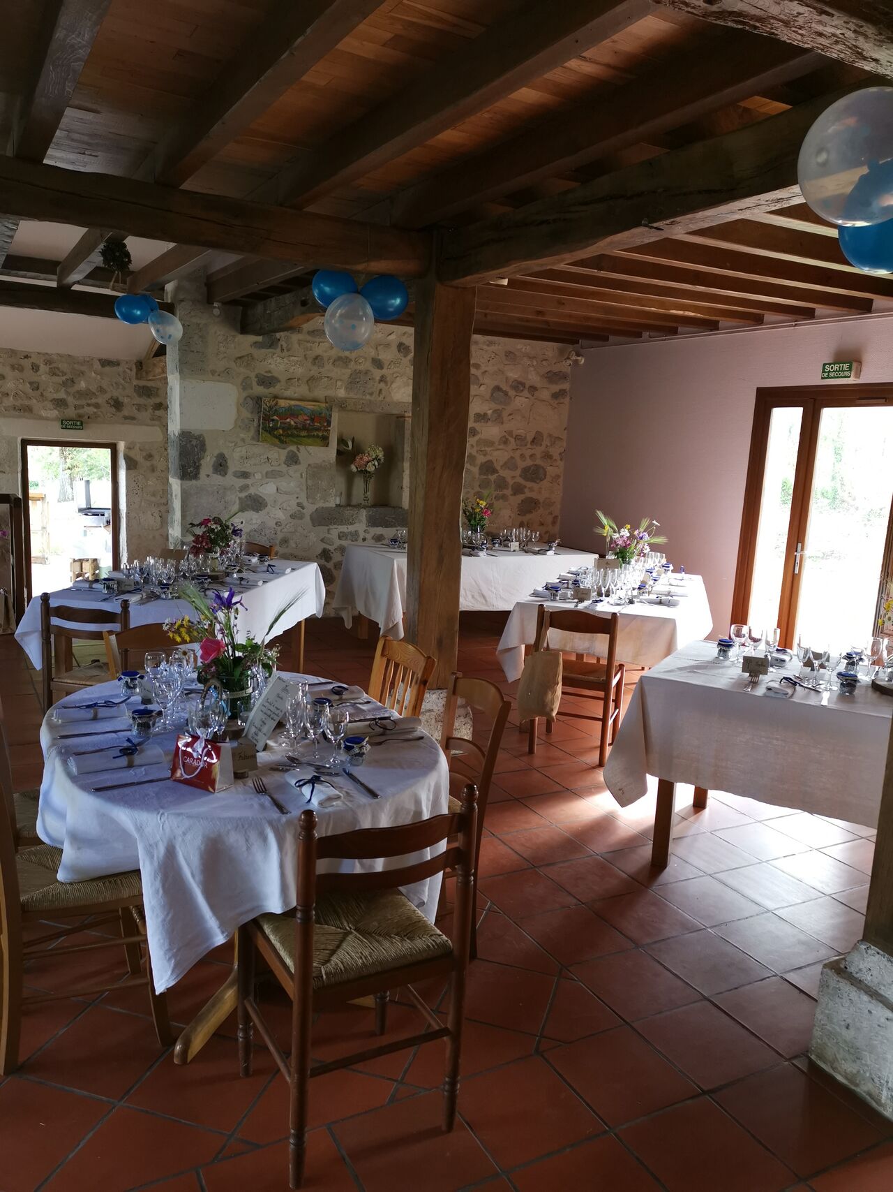 Exemple de dressage pour un mariage