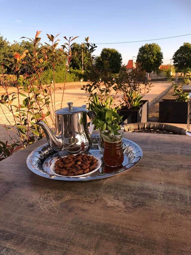 Thé à la menthe fraîche 