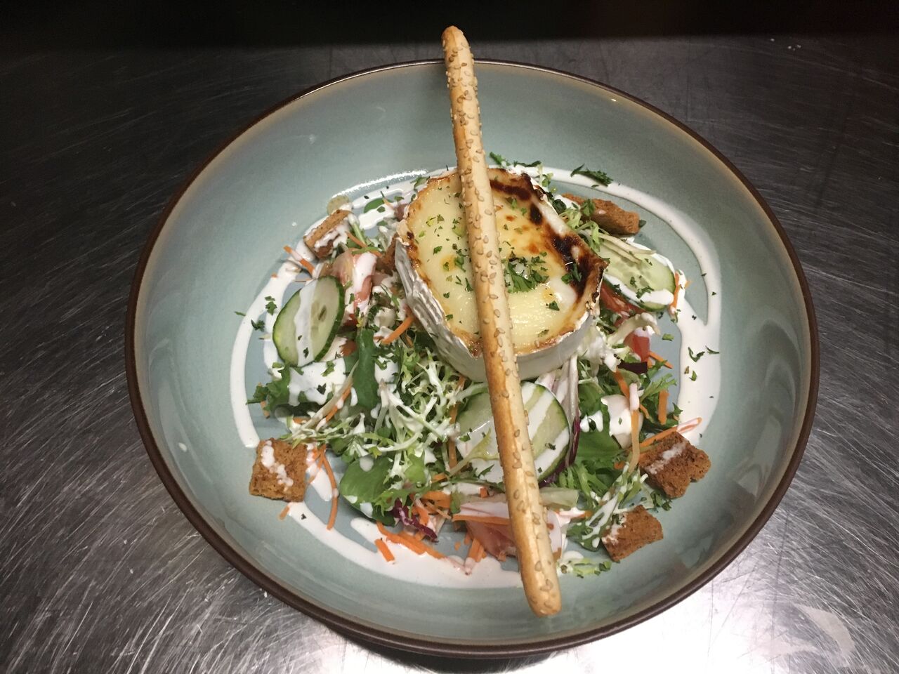 Chèvre chaud
Warme geitekaas 