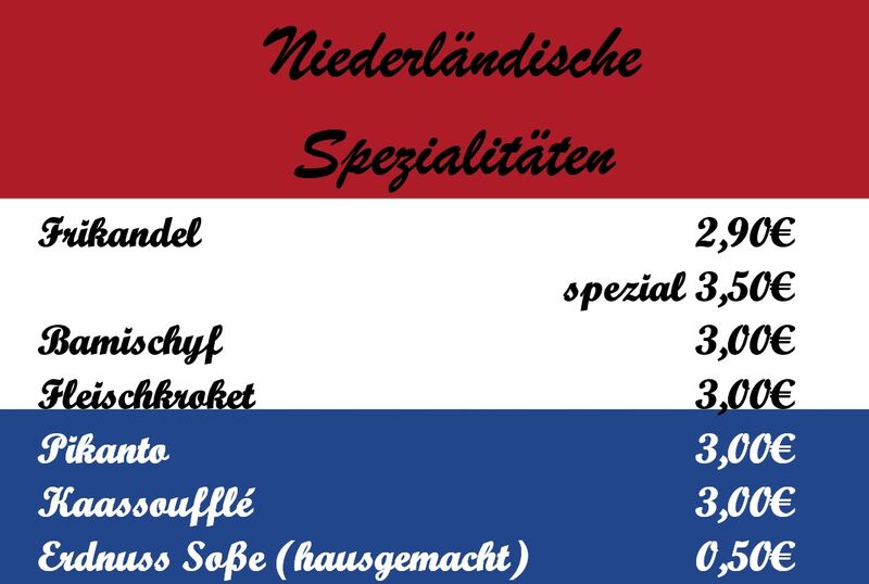 Niederländische Spezialitäten