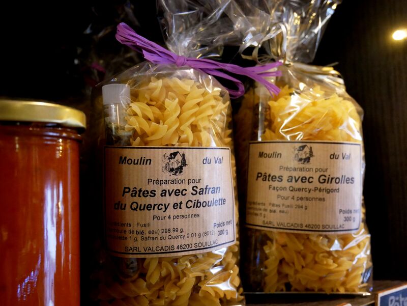 Tout est déjà prêt! Pâtes au Safran ou aux Girolles, Lot