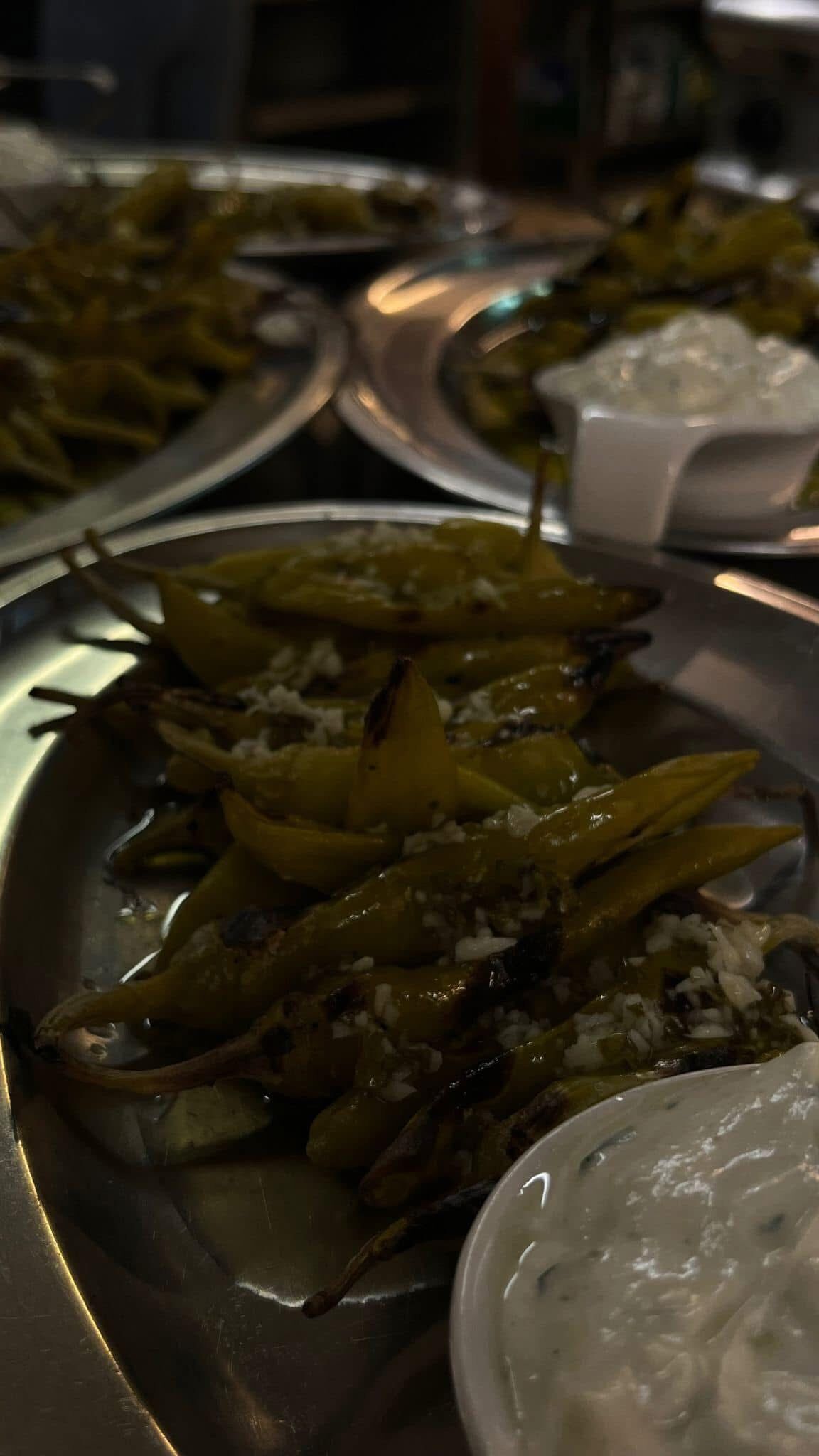 Gegrillte Peperoni