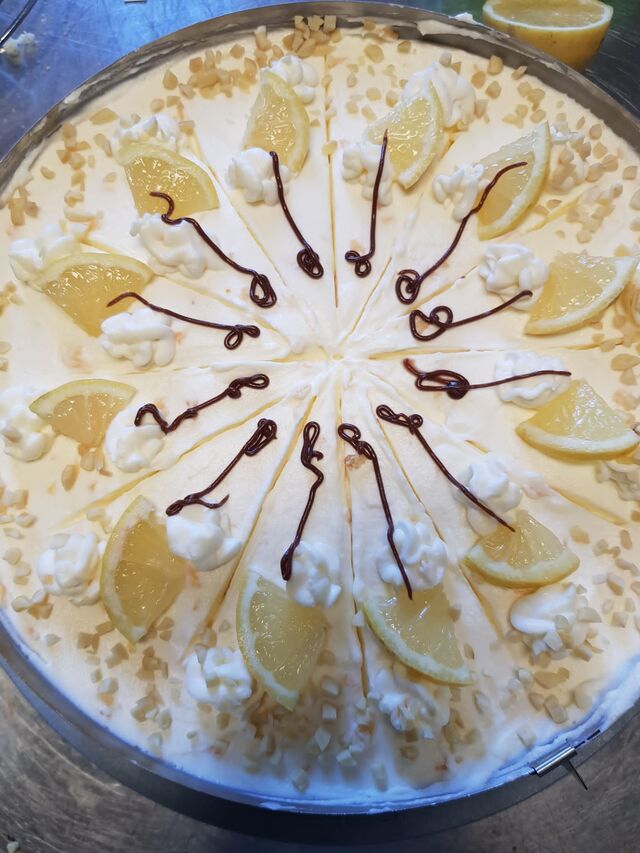 Zitronentorte für den Sonntag 