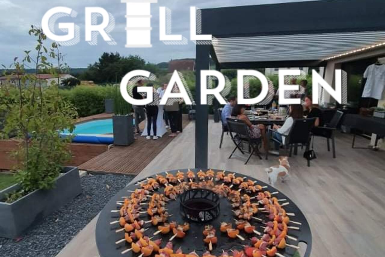 PLANCHA AU FEU DE BOIS GEANTE