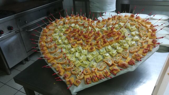 Le cœur apéritif mariage 