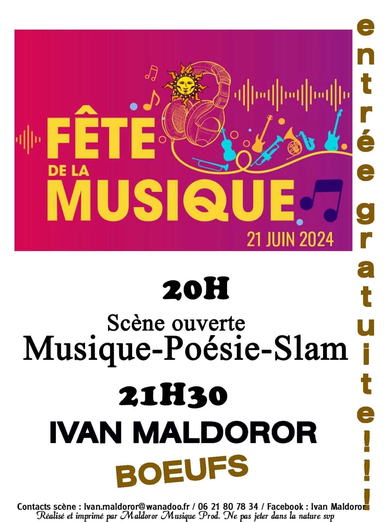 Fête de la musique Aux bon gourmands