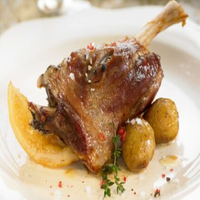 SOURIS D'AGNEAU CONFITE