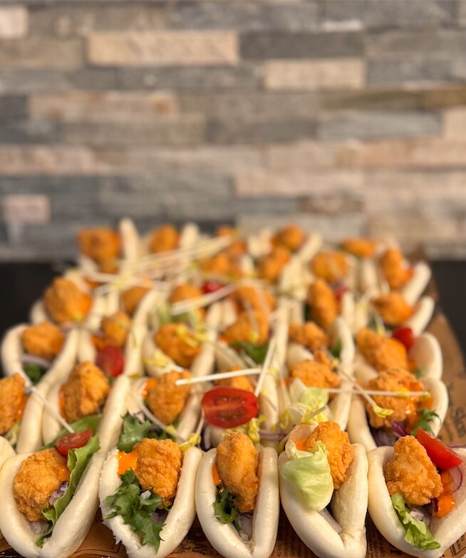 Gua bao poulet