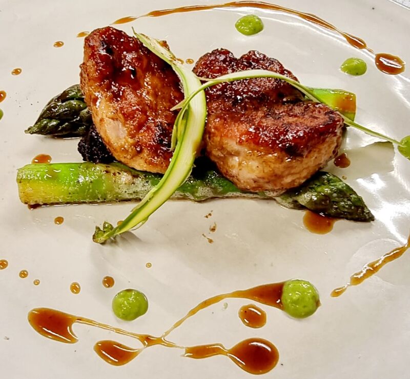 -LE RIS DE VEAU
Asperges vertes, ragout de morilles