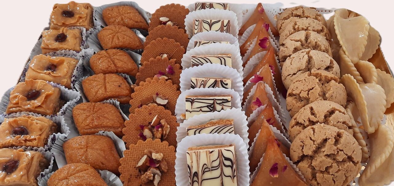 Plateaux pâtisserie orientale 
