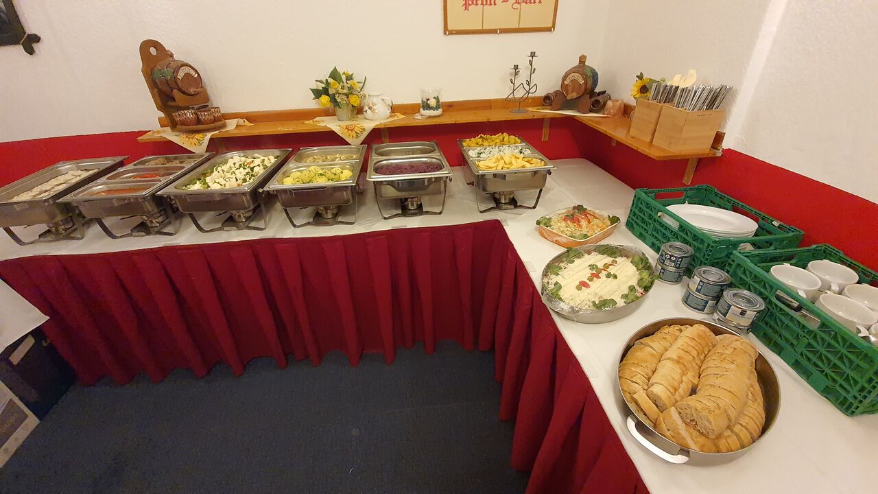 Buffet außer Haus