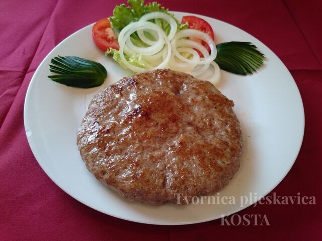 Gurmanska pljeskavica s lukom