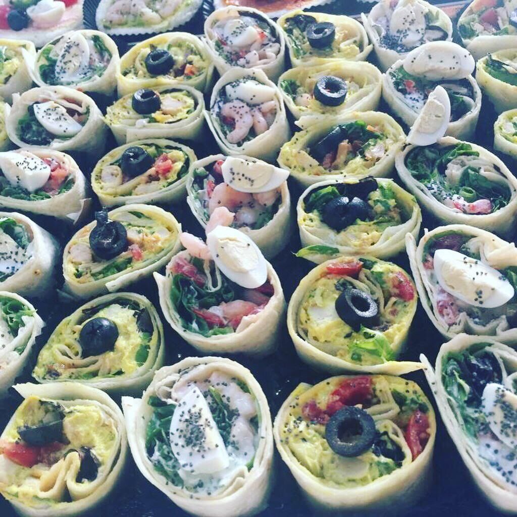 Bouchées wraps sur commande!