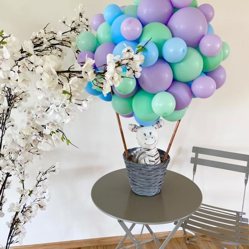 montgolfière girafe 