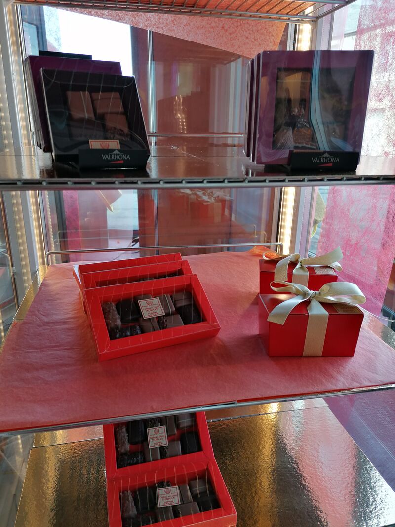 Gamme de chocolats Valhrona